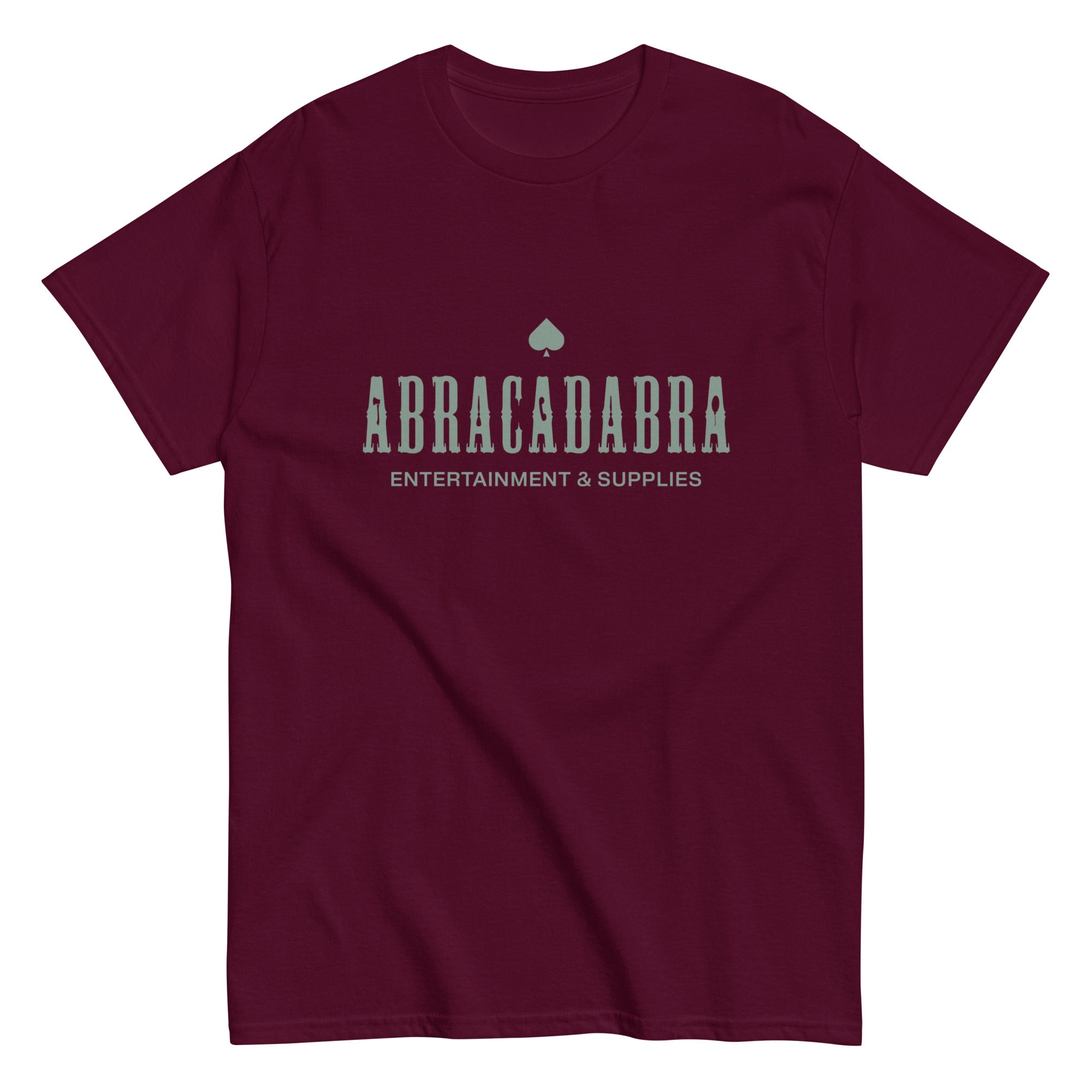 Mサイズ　ABRA CADABRA SS TEE Abracadabra Unisex T Shirt, Vintage Logo Horror Inspired Tee – Oh